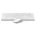 Клавиатура + Мышь A4 Fstyler FG1010 клав:белый/серый мышь:белый/серый USB Multimedia