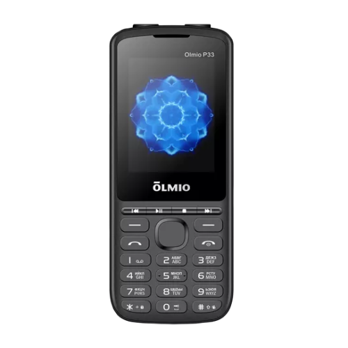 Сотовый телефон Olmio P33 черный