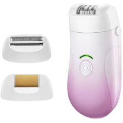 Эпилятор HAOHAN HB-908B, белый/сиреневый