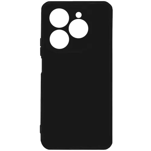 Бампер Tecno Spark 20 Pro 4G ZIBELINO Soft Matte черный защита камеры