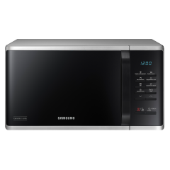 Микроволновая печь SAMSUNG MS-23K3513AS/BW, 23 л., серебристая (Э)