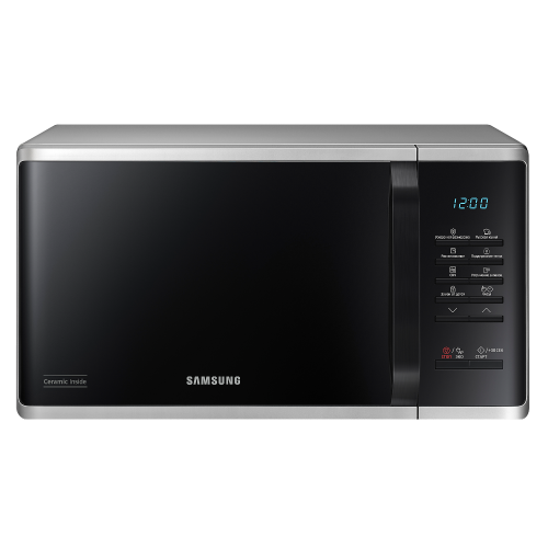 Микроволновая печь SAMSUNG MS-23K3513AS/BW, 23 л., серебристая (Э)