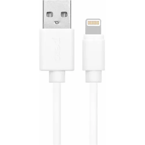 Кабель USB 2.0 A вилка - Lightning 8-pin 1 м Pero DC-03 белый