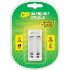 ЗУ д/аккум GP E211CS-2CR1 2 слота