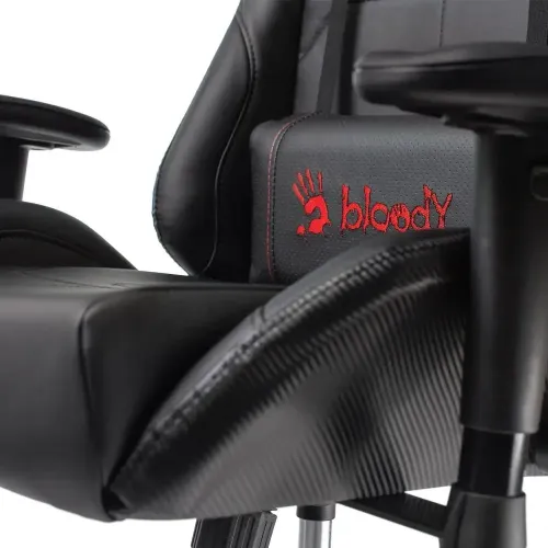 Кресло игровое A4Tech Bloody GC-500 черный эко.кожа 