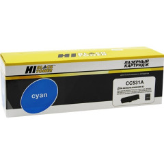 Картридж-тонер CC531A/CE411/CF381/718 Hi-Black для HP CLJ CP2025/CM2320/Canon LBP7200, C, 2,8K