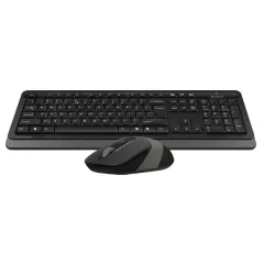 Клавиатура + Мышь A4 Fstyler FG1010  клав:черный/серый мышь:черный/серый USB Multimedia (*7)