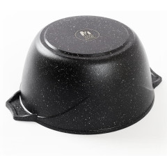 Кастрюля Мечта Гранит black Induction, алюм., индукция, 4 л., с крышкой (44802И)