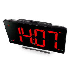 Радиочасы HYUNDAI H-RCL246 черный 