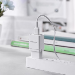 СЗУ BOROFONE 1.0A BA19A (White)