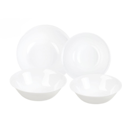 Набор столовый LAVENIR WHITE, стеклокерамика, круглый, 19 пр. (19PCLP WHITE)