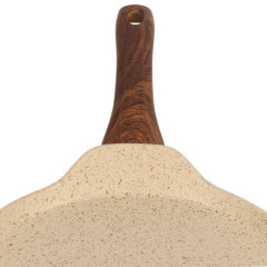 Сковорода блинная Гурман Estima ГМб241 ЭБИ, индукция, бежевая, 24 см (484653)