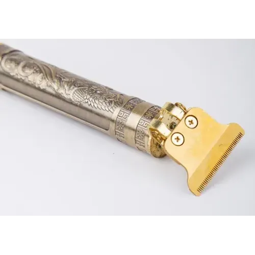 Машинка для стрижки (триммер) Vintage 9 черный дракон