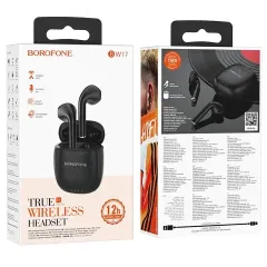 Гарнитура Bluetooth Borofone BW17 черный