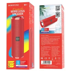 Акустика портативная BOROFONE BR1 красная