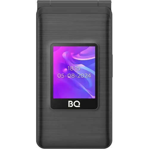 Сотовый телефон BQ 2412 Shell Duo Black