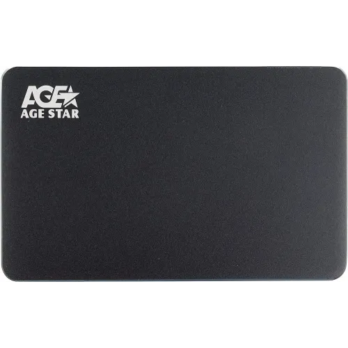 Внешний корпус AgeStar 3UB2AX1 USB3.0 алюминий черный