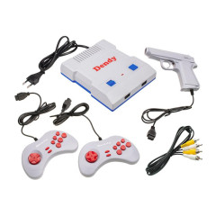 Игровая консоль DENDY Tank [300 игр] + световой пистолет