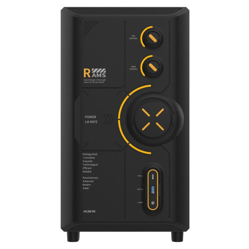 Корпус ALSEYE RAMS 2.0 240-B MiniTower mATX (AS.07.0213)