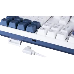 Клавиатура Redragon Whisper белый/синий/оранжевый 