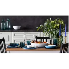 Салатник стекло Luminarc Идиллия Лондон Топаз, круглый, синий, Q1317, 12 см (422370)