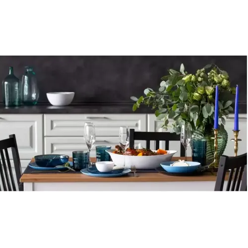 Салатник стекло Luminarc Идиллия Лондон Топаз, круглый, синий, Q1317, 12 см (422370)