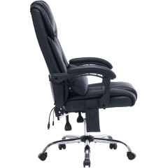 Кресло игровое Cactus CS-CHR-OC02M-BK черный эко.кожа