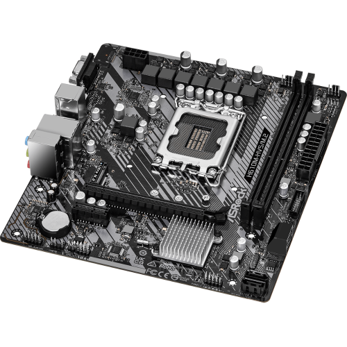 М/П SOC-1700 Asrock H610M-HVS/M.2 R2.0 Soc-1700 Intel H610 2xDDR4 mATX AC`97 8ch(7.1) GbLAN+VGA