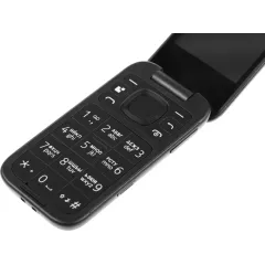 Сотовый телефон Nokia 2660 Black (1GF011PPA1A01)