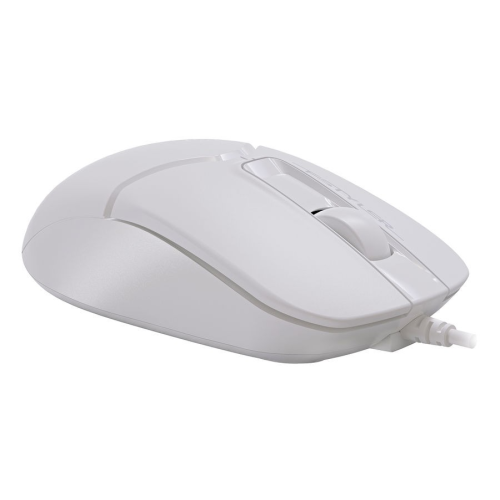 Мышь A4 Fstyler FM12S белый оптическая (1200dpi) USB (3but)