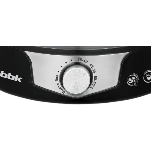 Сушилка для овощей  BBK BDH301M черный/металлик