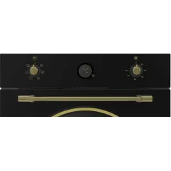 Духовка электрическая NORDEN NRD 6000 BL RUSTIC черный