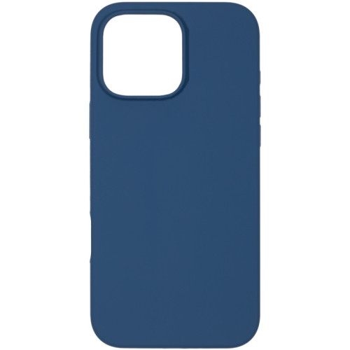 Бампер Apple IPhone 16 Pro Max ZIBELINO Soft Case темно-синий