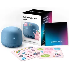 Умная колонка VK Капсула Нео синий