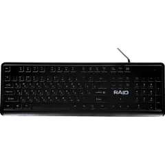 Клавиатура Defender RAID GK-778DL RU LED черный (45778) 