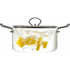 Кастрюля LEONORD ITALIANO, стекло., 3,5 л. (105038)