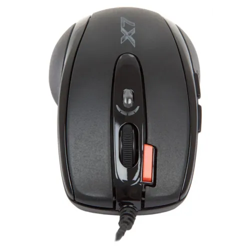 Мышь A4 X-710BK Extra High Speed Oscar Editor Optical Black USB