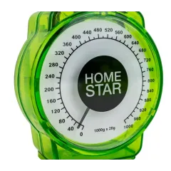 Весы кухонные механические HOMESTAR HS-3004М зеленый