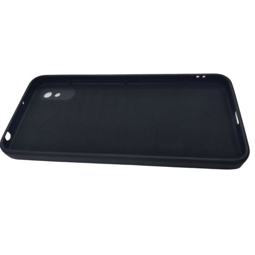 Бампер Xiaomi Redmi 9A ZIBELINO Soft Matte черный защита камеры