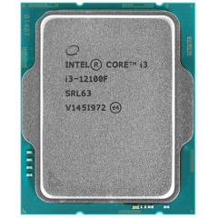 Процессор 1700 Intel Core i3 12100F BOX