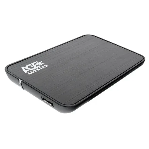 Внешний корпус AgeStar 3UB2A8-6G SATA III USB3.0 пластик/алюминий черный
