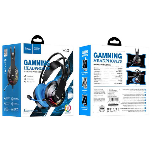 Гарнитура HOCO W105 Blue