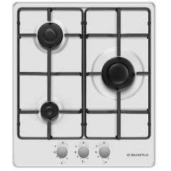 Стол газовый Maunfeld EGHE.43.3STS-EW белый