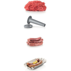 Мясорубка Bosch MFW66020, белая/серая