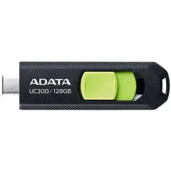 Карта USB3.0 128 GB A-DATA ACHO-UC300-128G-RBK/GN UC300 Type C черный/зеленый
