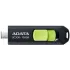 Карта USB3.0 128 GB A-DATA ACHO-UC300-128G-RBK/GN UC300 Type C черный/зеленый