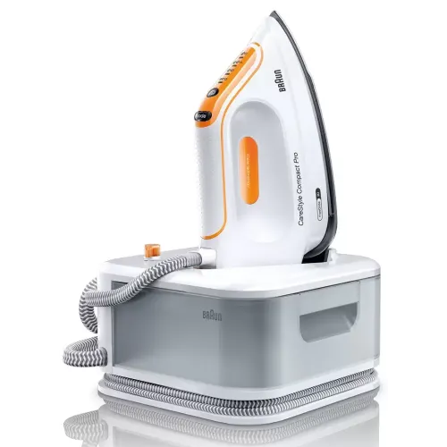 Парогенератор BRAUN IS2561WH белый, оранжевый