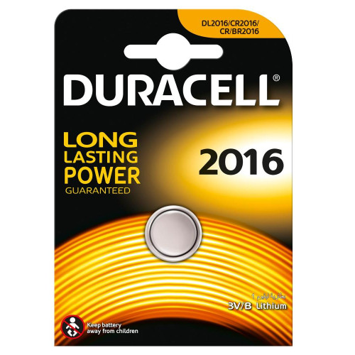 Батарейка Duracell CR2016