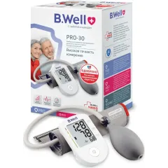 Тонометр полуавтоматический B.Well PRO-30