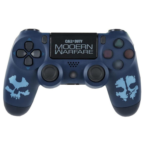 Геймпад Dualshock 4 для PS 4, синий (MODERN WARFARE)